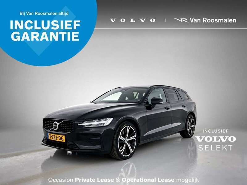 Zwart Gebruikt 2022 Volvo V60 Plus Stationwagen | € 39.950 (Duur) - Afbeelding 1/3
