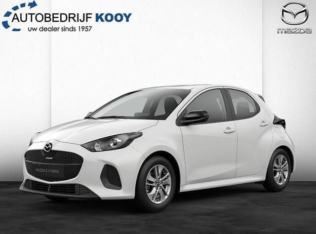 Wit Nieuw 2025 Mazda 2 Center-Line Hatchback | € 28.740 (Eerlijke prijs) - Afbeelding 1/4