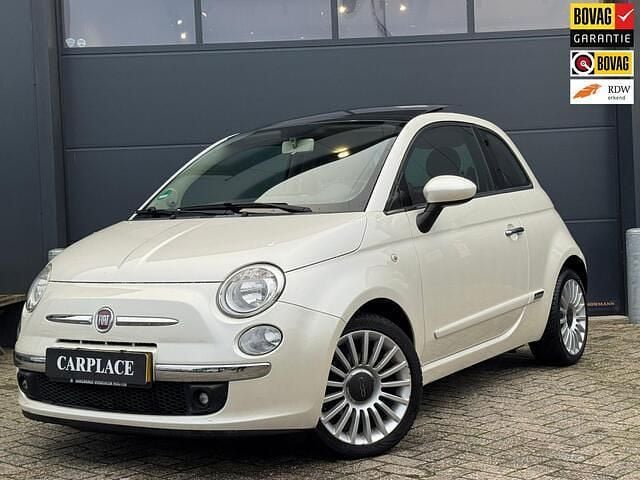 Wit Occasion 2012 Fiat 500C Cabriolet | € 6.950 (Eerlijke prijs) - Afbeelding 1/4