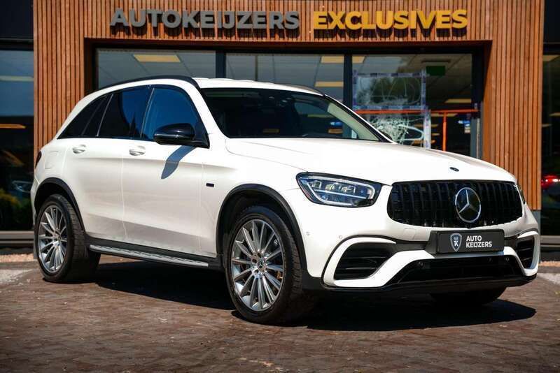 Wit Gebruikt 2021 Mercedes GLC63 AMG AMG SUV | € 42.900 - Afbeelding 1/4