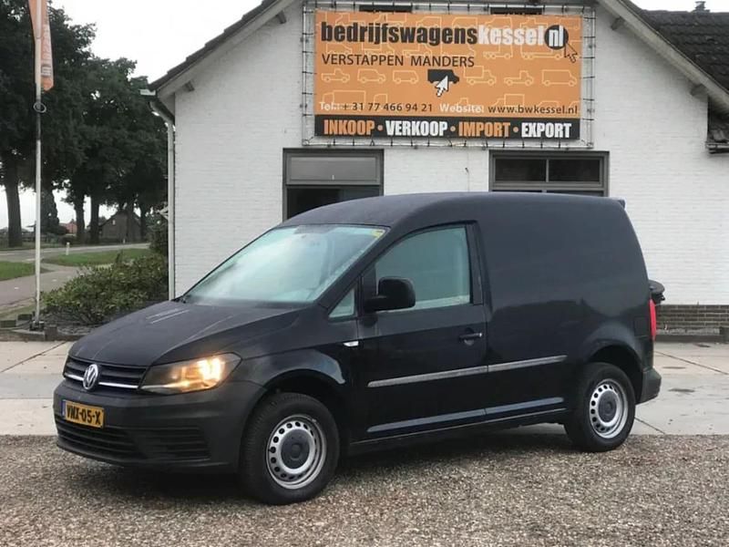 Zwart (metallic) Gebruikt 2018 VW Caddy MPV | € 5.900 (Goede deal) - Afbeelding 1/4