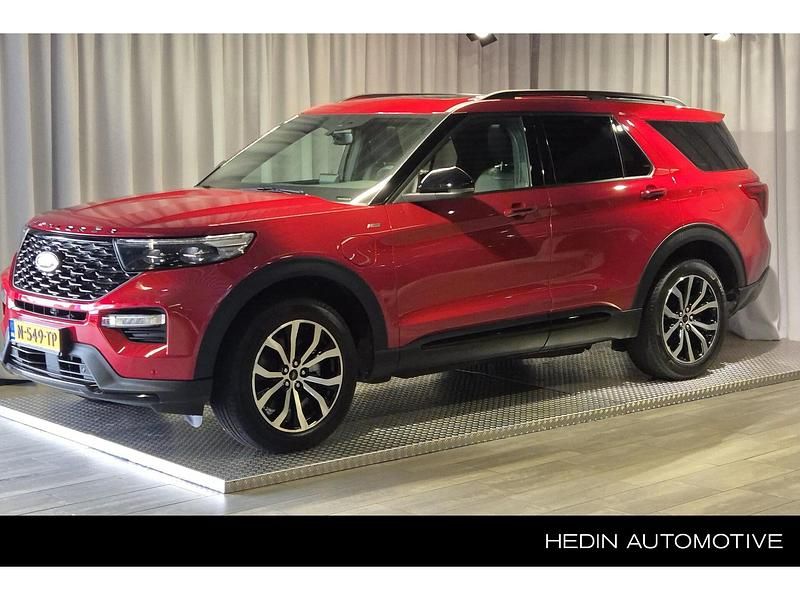 Rood Gebruikt 2022 Ford Explorer ST-Line SUV | € 53.945 (Goede deal) - Afbeelding 1/3