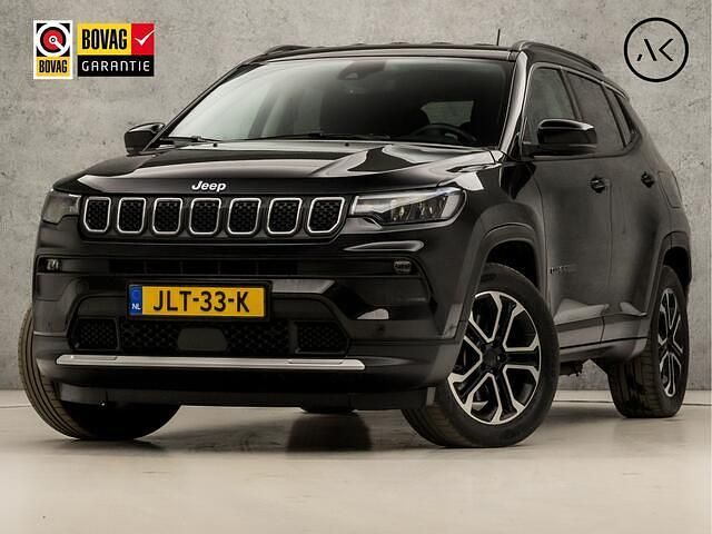 Zwart Gebruikt 2022 Jeep Compass Night Eagle SUV | € 24.945 (Goede deal) - Afbeelding 1/4