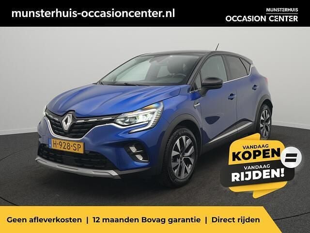 Blauw metallic Gebruikt 2020 Renault Captur Intens SUV | € 16.750 (Iets duurder) - Afbeelding 1/4