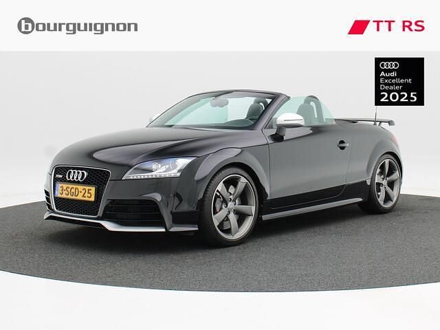 Zwart Gebruikt 2010 Audi TT Roadster S-Line Cabriolet | € 33.850 - Afbeelding 1/4