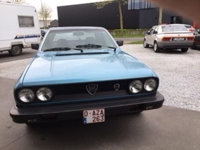 Occasion Lancia Beta 116 PK (85 kW) 1981 Blauw Cabriolet