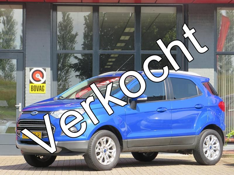 Blauw Gebruikt 2016 Ford Ecosport Titanium SUV | € 11.900 (Iets duurder) - Afbeelding 1/4