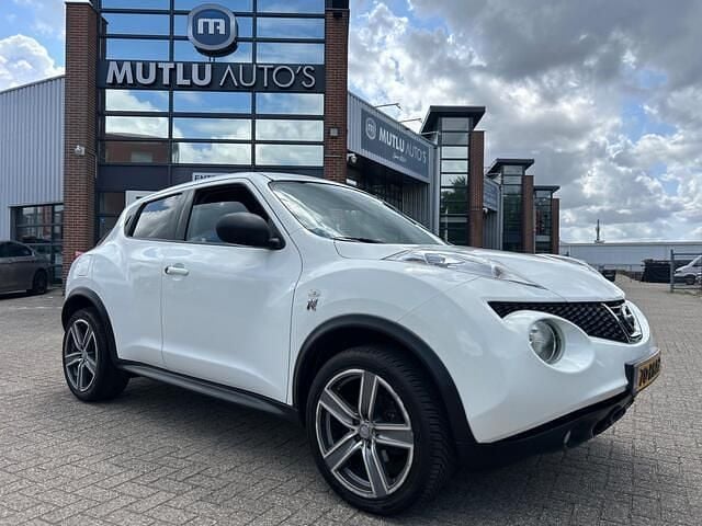 Wit Gebruikt 2011 Nissan Juke Acenta SUV | € 7.990 (Eerlijke prijs) - Afbeelding 1/4