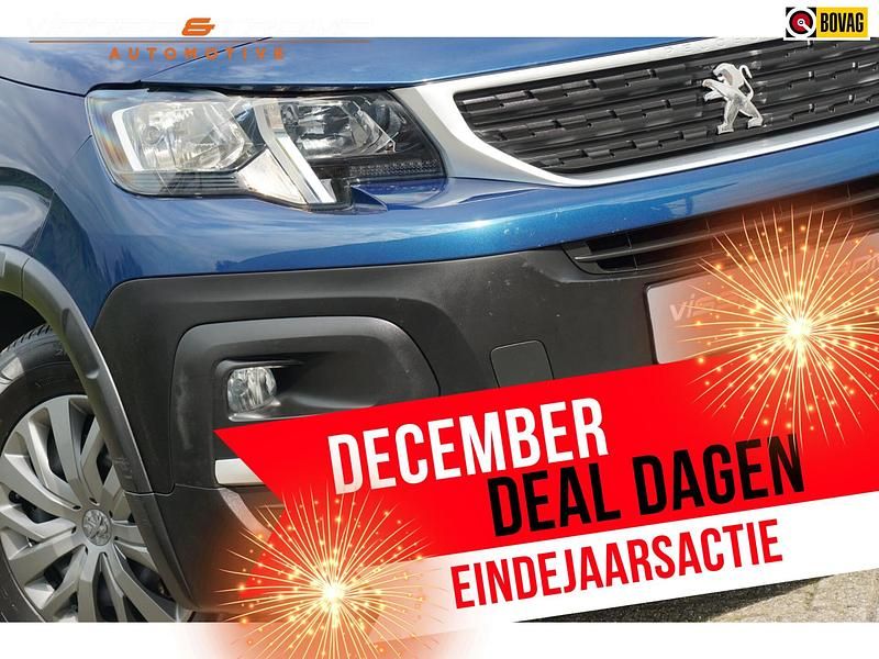 Blauw Gebruikt 2021 Peugeot Rifter Allure MPV | € 18.325 (Super prijs) - Afbeelding 1/4