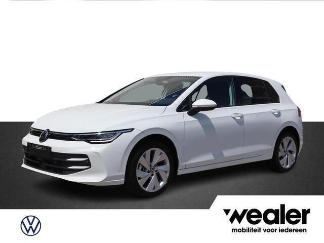 Wit Nieuw 2024 VW Golf VIII Edition Hatchback | € 37.980 (Super prijs) - Afbeelding 1/4