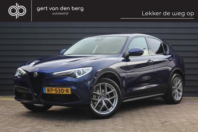 Blauw, metallic lak Gebruikt 2018 Alfa Romeo Stelvio SUV | € 25.900 (Super prijs) - Afbeelding 1/4