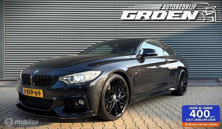 Zwart Occasion 2014 BMW 435 Executive Coupé | € 24.950 - Afbeelding 1/4