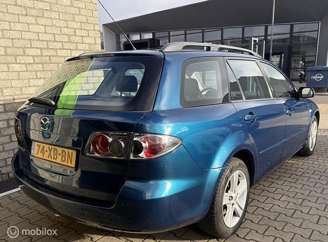 Occasion Mazda 6 Touring 120 PK (88 kW) 2007 Blauw Stationwagen