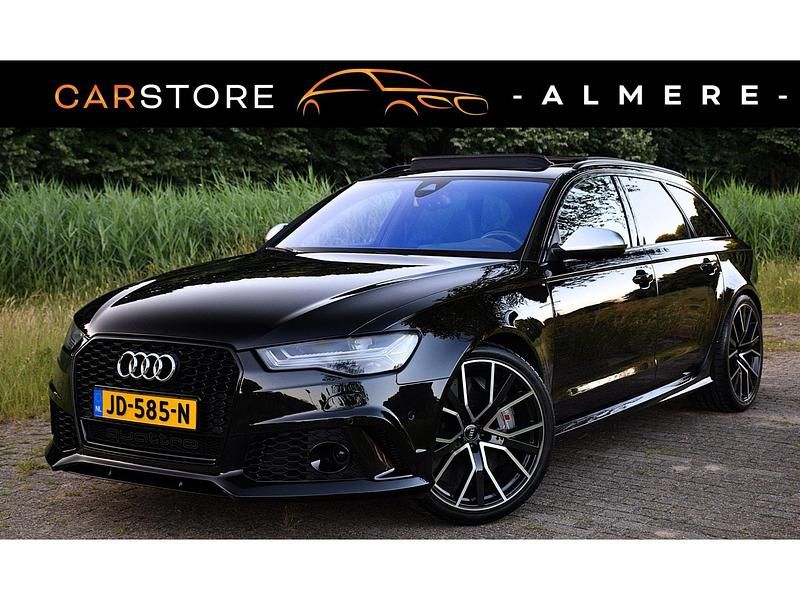 Zwart (metallic) Occasion 2015 Audi RS6 Performance Stationwagen | € 49.950 (Eerlijke prijs) - Afbeelding 1/4