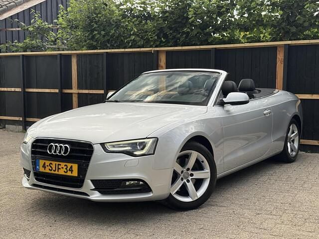 Grijs Gebruikt 2013 Audi A5 Cabriolet Premium Cabriolet | € 10.495 (Goede deal) - Afbeelding 1/4