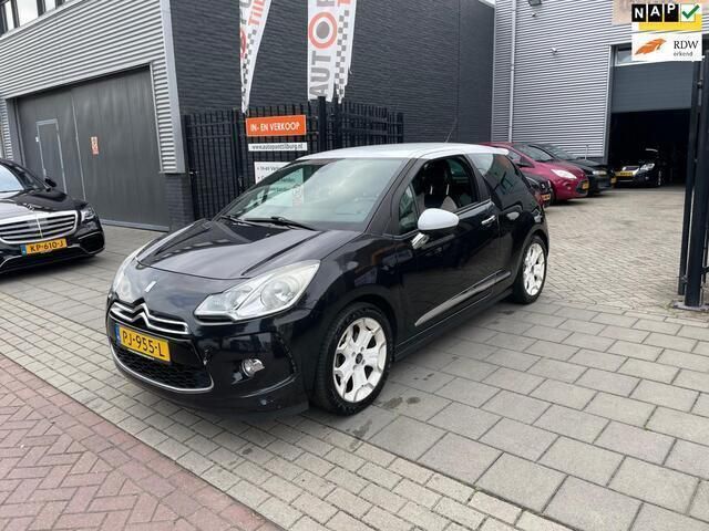 Zwart, metallic lak Gebruikt 2012 Citroën DS3 Sport Chic Hatchback | € 3.499 (Eerlijke prijs) - Afbeelding 1/4
