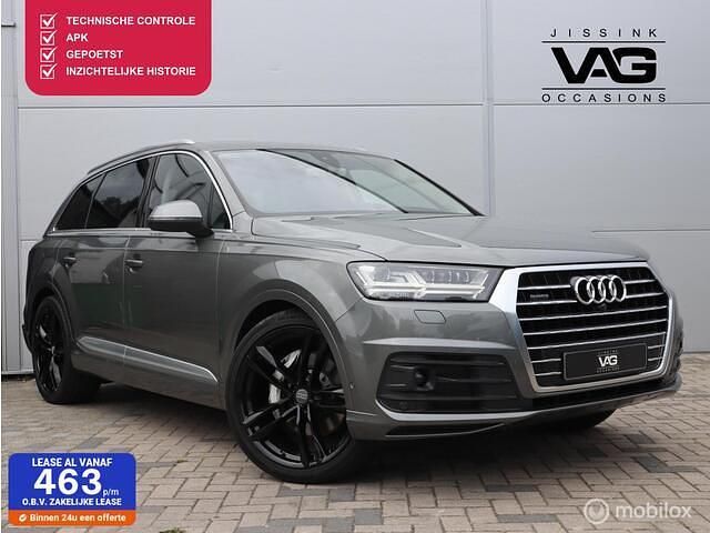 Grijs Gebruikt 2016 Audi Q7 Design SUV | € 28.899 (Eerlijke prijs) - Afbeelding 1/4