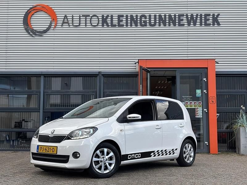 Wit Gebruikt 2017 Skoda Citigo Ambition Hatchback | € 8.250 (Eerlijke prijs) - Afbeelding 1/4