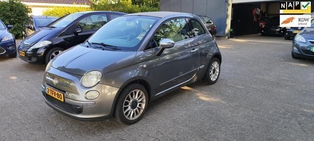 Grijs Gebruikt 2011 Fiat 500C Lounge Cabriolet | € 5.950 (Duur) - Afbeelding 1/4