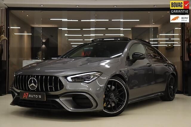 Grijs Gebruikt 2021 Mercedes CLA45 AMG AMG Sedan | € 51.950 - Afbeelding 1/4