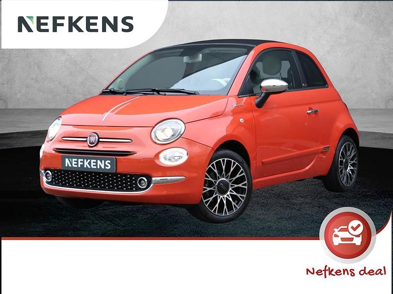 Oranje Occasion 2022 Fiat 500C Dolcevita Cabriolet | € 15.925 (Eerlijke prijs) - Afbeelding 1/3