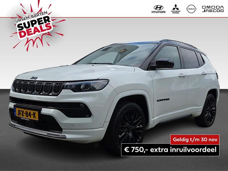 Wit Gebruikt 2022 Jeep Compass SUV | € 25.730 (Goede deal) - Afbeelding 1/4