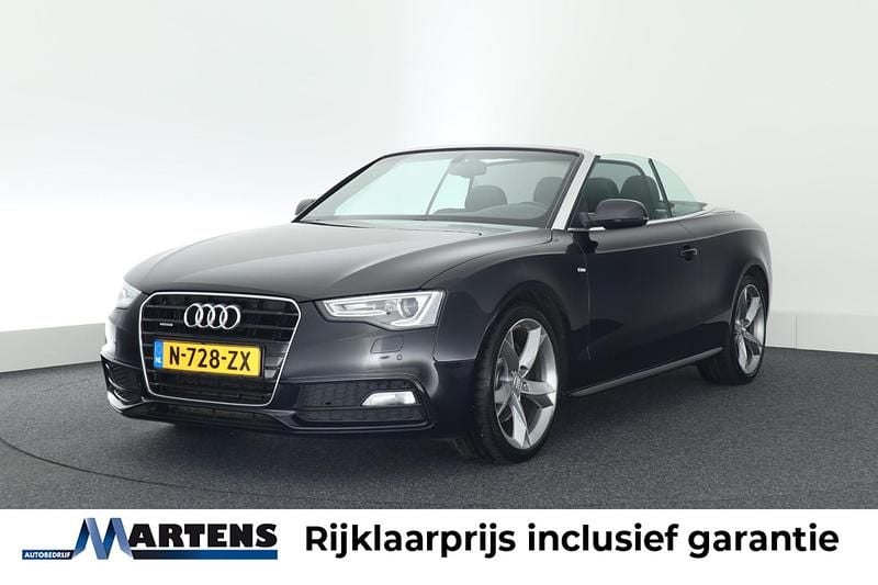 Zwart Occasion 2013 Audi A5 Cabriolet S-Line Cabriolet | € 16.949 (Eerlijke prijs) - Afbeelding 1/4
