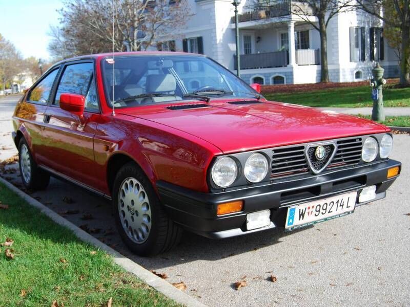 Roodalfa rosso Gebruikt 1988 Alfa Romeo Sprint Quadrifoglio Verde Coupé | € 19.800 - Afbeelding 1/4