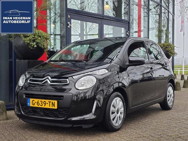 Zwart Occasion 2019 Citroën C1 Feel Hatchback | € 7.890 (Eerlijke prijs) - Afbeelding 1/3