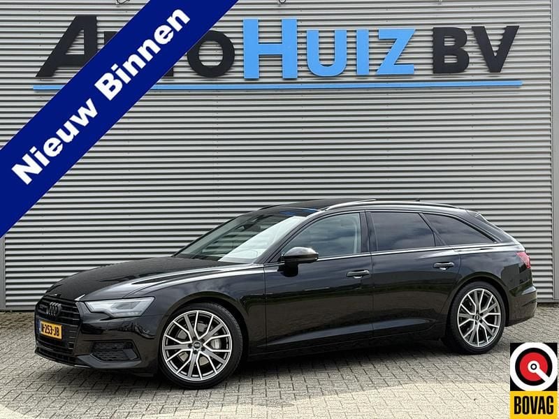 Zwart Gebruikt 2019 Audi A6 Design Stationwagen | € 31.990 (Goede deal) - Afbeelding 1/4
