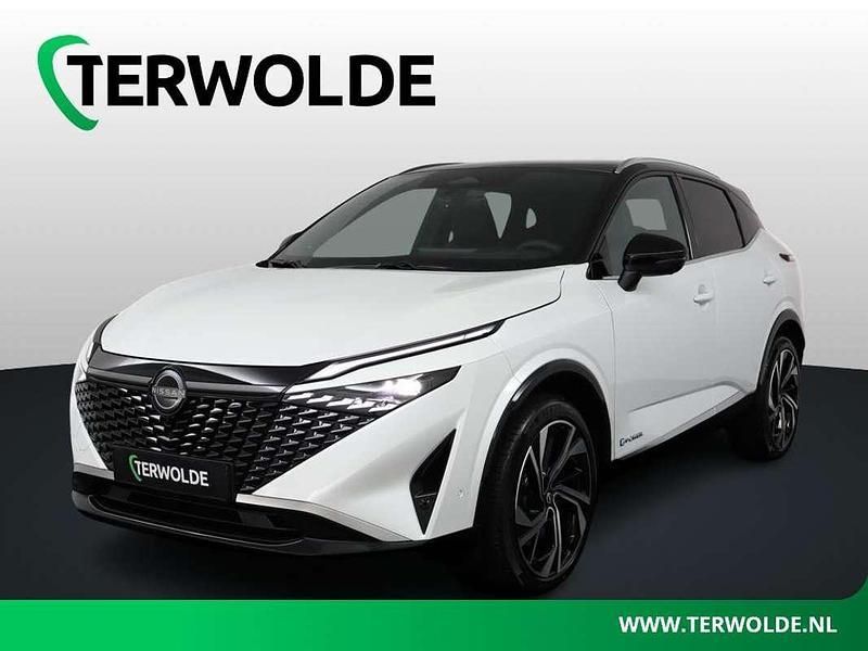 Wit Nieuw 2025 Nissan Qashqai Tekna+ SUV | € 46.874 (Eerlijke prijs) - Afbeelding 1/4