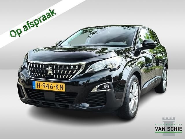 Zwart Gebruikt 2020 Peugeot 3008 SUV | € 16.400 (Goede deal) - Afbeelding 1/4