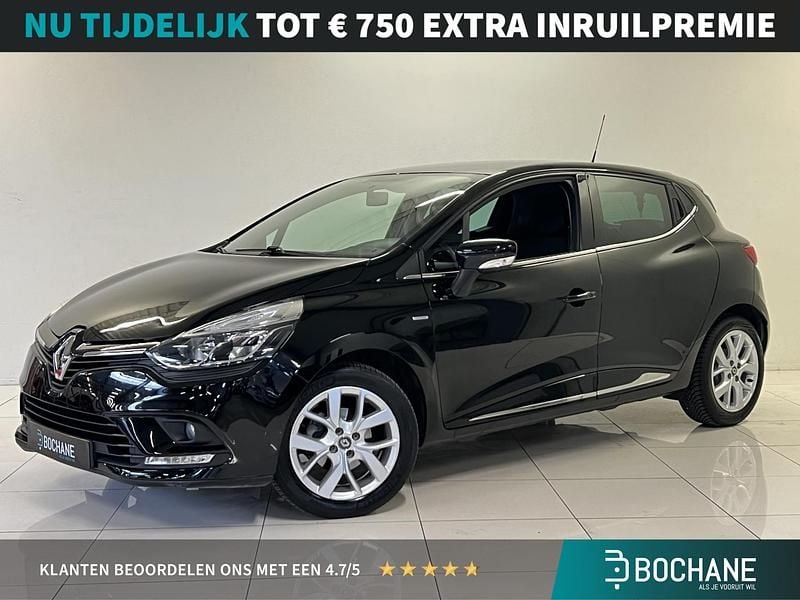 Zwart Gebruikt 2019 Renault Clio IV LIMITED Hatchback | € 11.240 (Eerlijke prijs) - Afbeelding 1/4