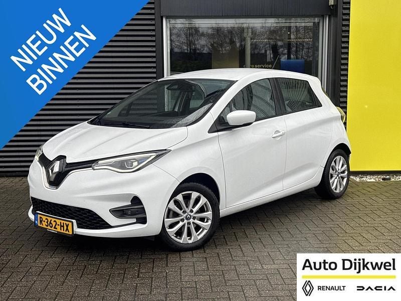 Wit Gebruikt 2022 Renault Zoe Life Hatchback | € 11.845 (Super prijs) - Afbeelding 1/4