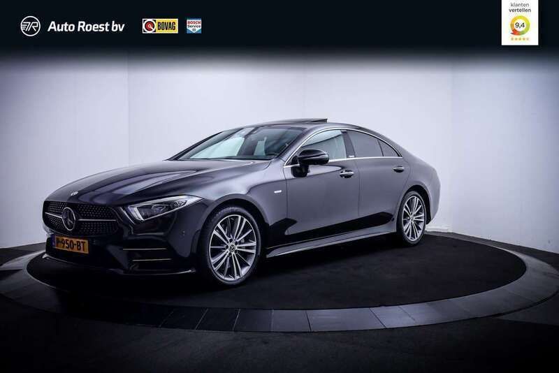 Zwart Gebruikt 2018 Mercedes CLS450 AMG Line Premium Plus Sedan | € 48.750 (Eerlijke prijs) - Afbeelding 1/4