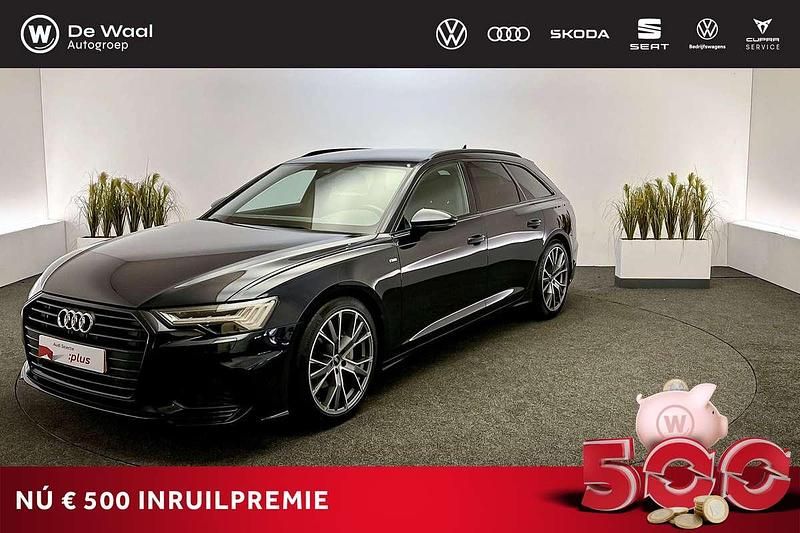 Blauw Gebruikt 2023 Audi A6 Design Stationwagen | € 44.895 (Eerlijke prijs) - Afbeelding 1/3