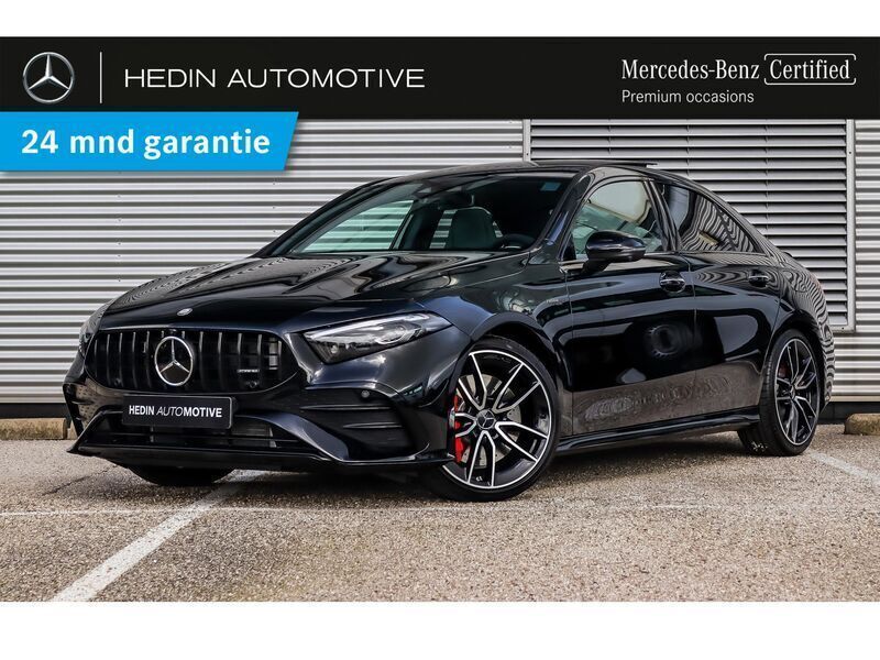 Zwart Gebruikt 2025 Mercedes A35 AMG Premium Plus Sedan | € 84.900 - Afbeelding 1/4