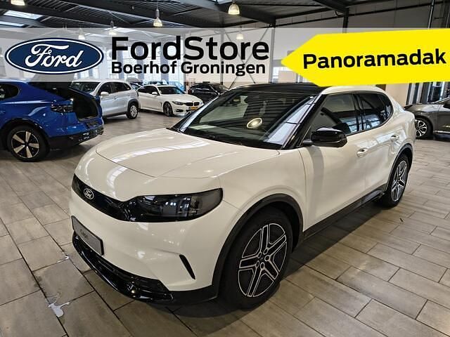 Wit Nieuw 2025 Ford Capri Premium SUV | € 40.950 (Super prijs) - Afbeelding 1/4