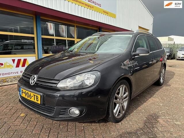 Zwart Gebruikt 2010 VW Golf VI Stationwagen | € 4.500 (Goede deal) - Afbeelding 1/4