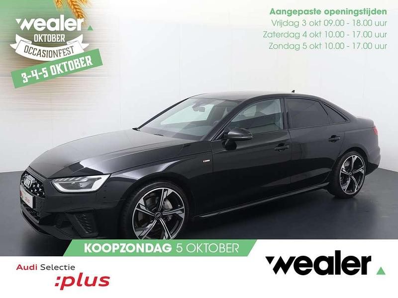 Zwart Gebruikt 2022 Audi A4 Design Sedan | € 35.940 (Eerlijke prijs) - Afbeelding 1/3