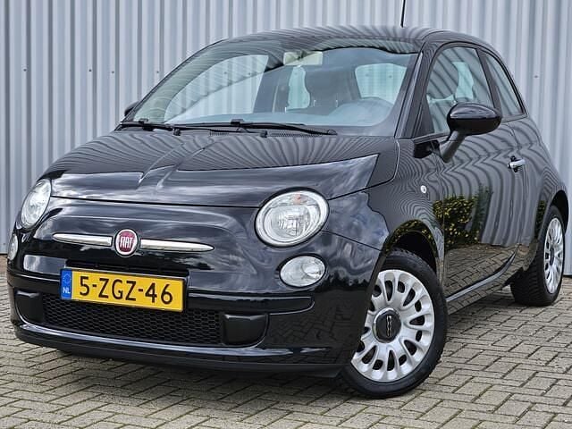 Zwart Gebruikt 2014 Fiat 500 Pop Hatchback | € 6.950 (Eerlijke prijs) - Afbeelding 1/4