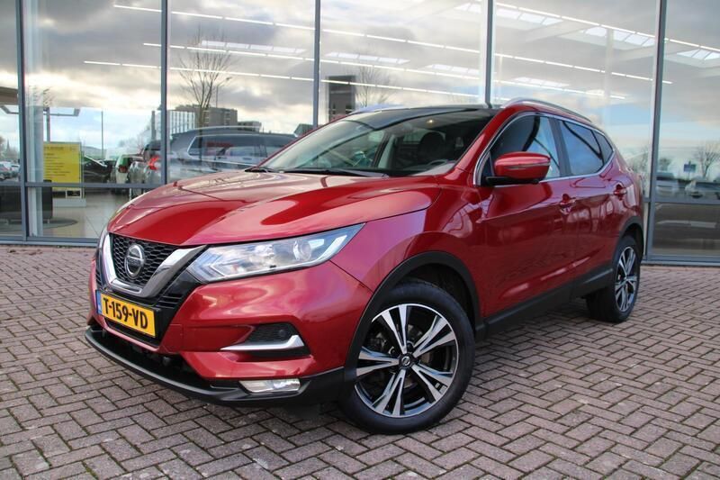 Rood Gebruikt 2019 Nissan Qashqai N-Motion SUV | € 15.950 (Goede deal) - Afbeelding 1/4