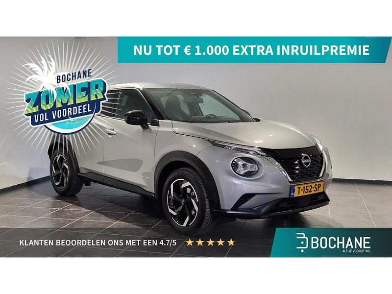 Grijs Gebruikt 2023 Nissan Juke N-Connecta SUV | € 24.700 (Eerlijke prijs) - Afbeelding 1/4