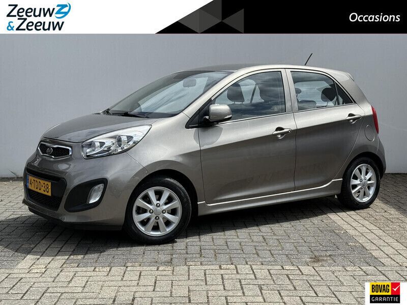 Grijs Gebruikt 2014 Kia Picanto Plus Hatchback | € 6.995 (Goede deal) - Afbeelding 1/4