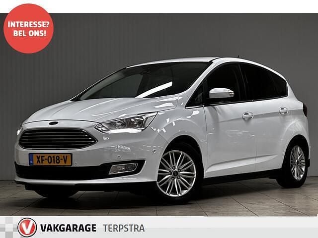 Wit Occasion 2018 Ford C-MAX Titanium MPV | € 9.995 (Eerlijke prijs) - Afbeelding 1/4