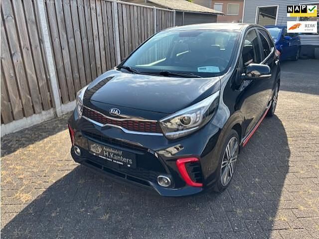 Zwart Occasion 2018 Kia Picanto GT-Line Hatchback | € 12.950 (Duur) - Afbeelding 1/4