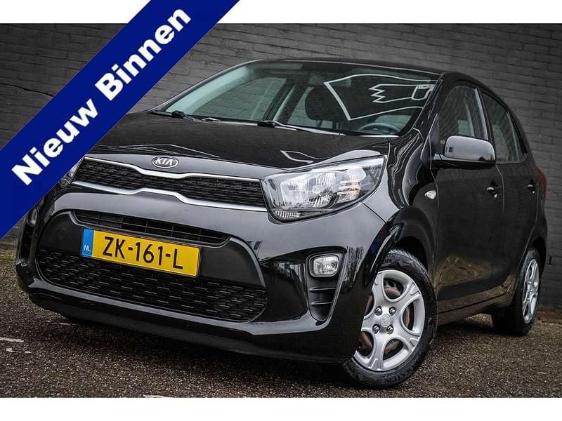 Zwart (metallic) Gebruikt 2019 Kia Picanto Hatchback | € 7.750 (Goede deal) - Afbeelding 1/4