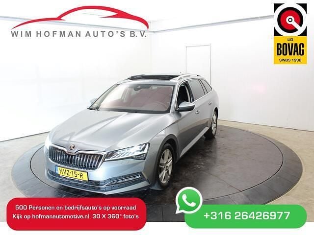 Grijs Gebruikt 2021 Skoda Superb Business Line Stationwagen | € 28.240 (Eerlijke prijs) - Afbeelding 1/4