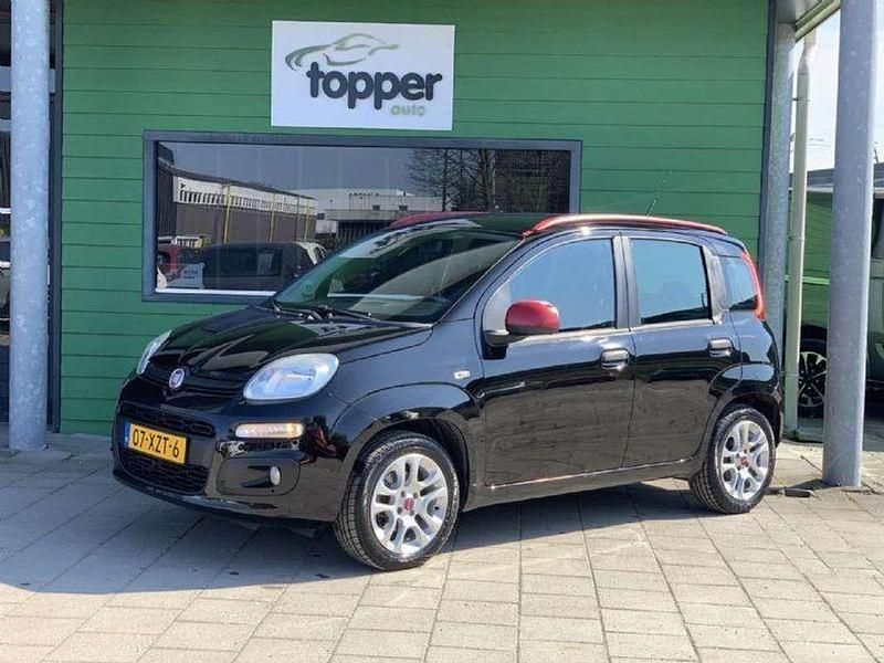 Zwart Gebruikt 2012 Fiat Panda Easy Hatchback | € 3.745 (Eerlijke prijs) - Afbeelding 1/4