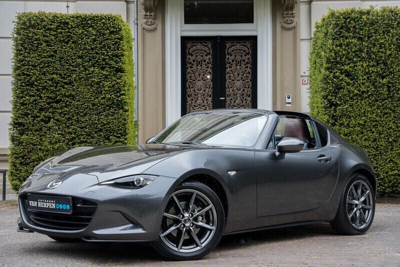 Grijs Gebruikt 2017 Mazda MX5 Cabriolet | € 25.440 (Eerlijke prijs) - Afbeelding 1/4